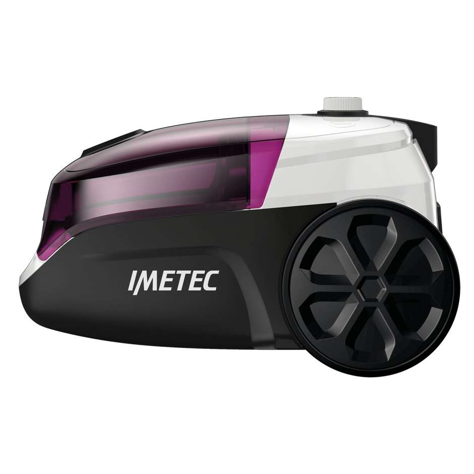 Imetec 8175 Extreme Filtration TC2-500 aspirapolvere a traino potenza 425 Watt classe A+ colore colore bianco e viola