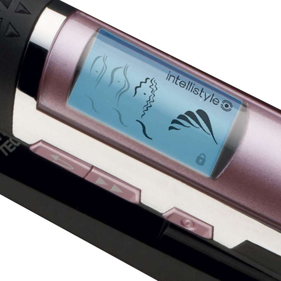 Imetec Bellissima Intellisense B24 100 Piastra con Tecnologia Termo-Sensibile 220 °C Nero e Rosa