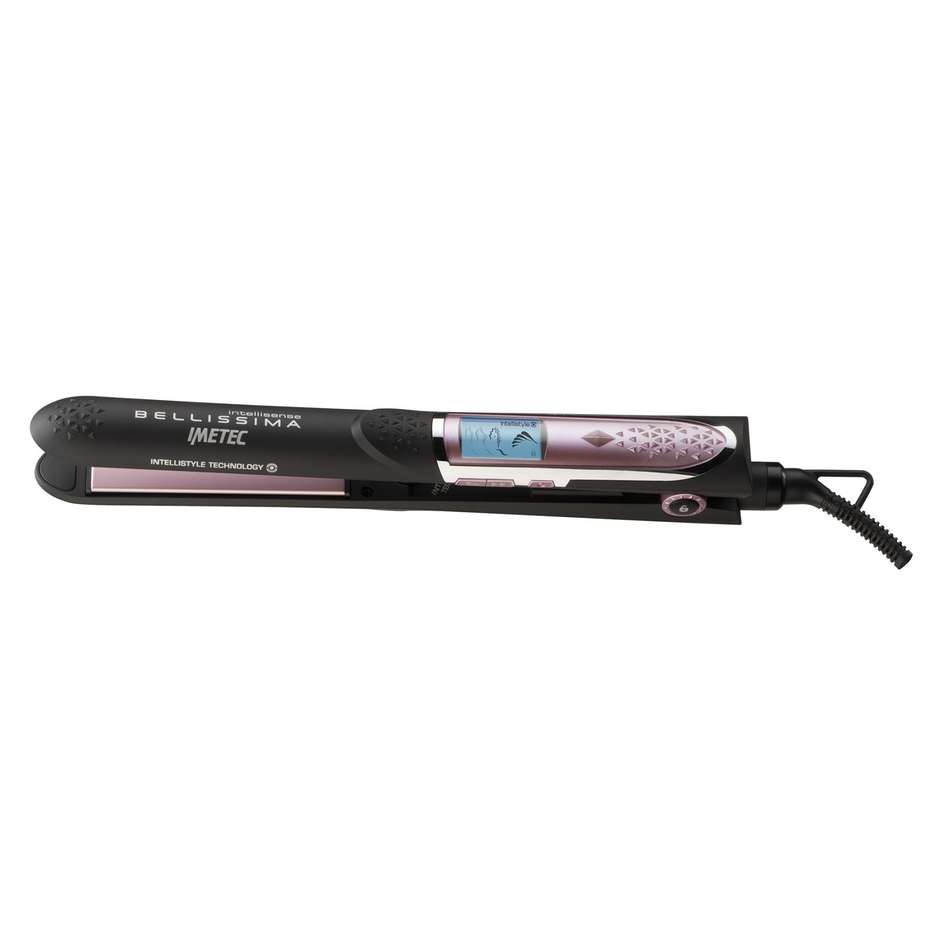 Imetec Bellissima Intellisense B24 100 Piastra Intelligente Regolazione Automatica Nero e Silver