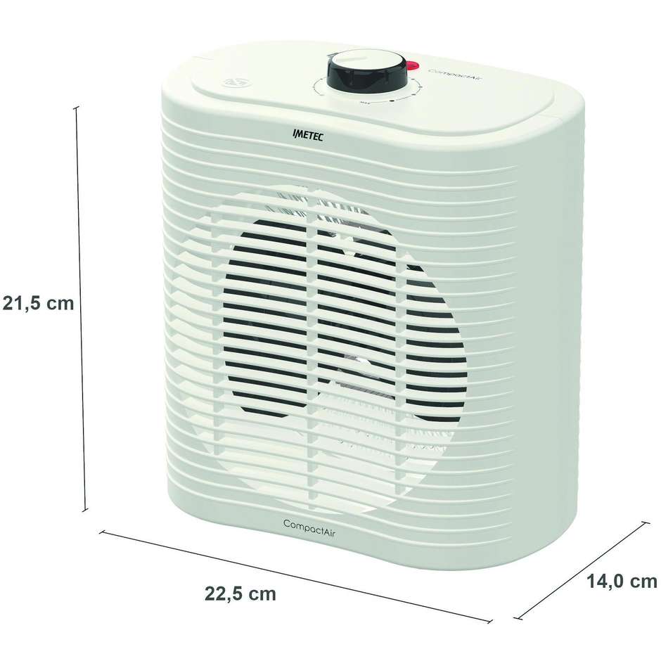 Imetec Compact Air 4032 termoventilatore 2000 W con funzione antigelo