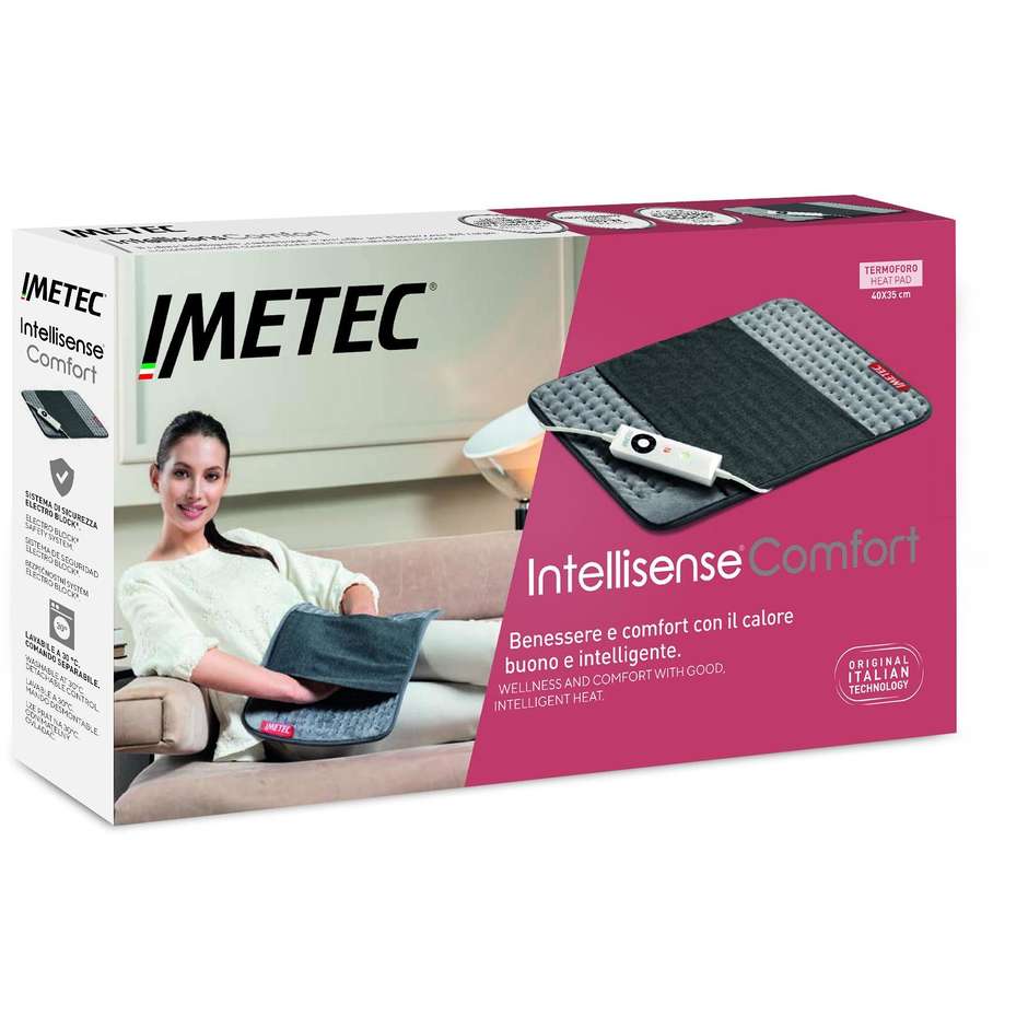 Imetec Intellisense Comfort 16783 termoforo multiuso 40 × 35 cm