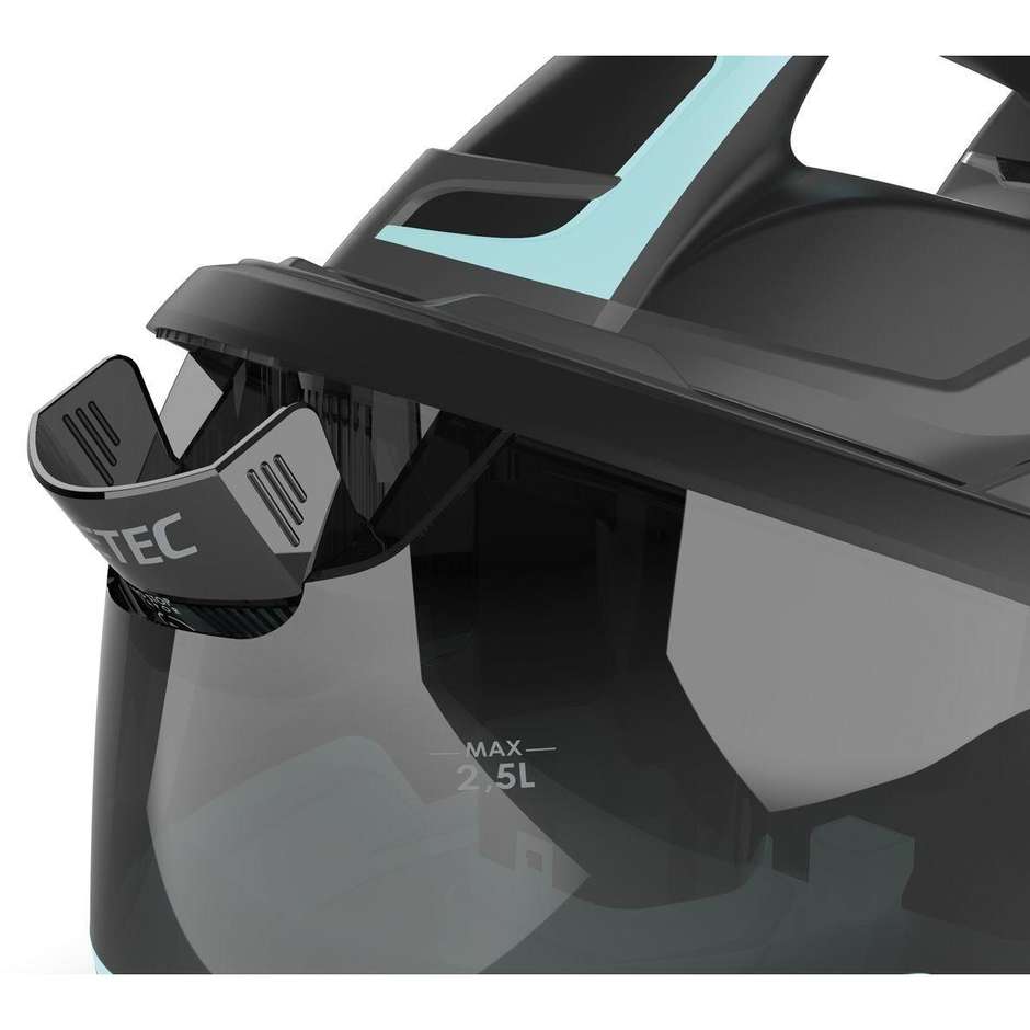 Imetec Onda P1 9028 Sistema Stirante con Caldaia 6 bar 2400W Colpo 300g Nero/Turchese