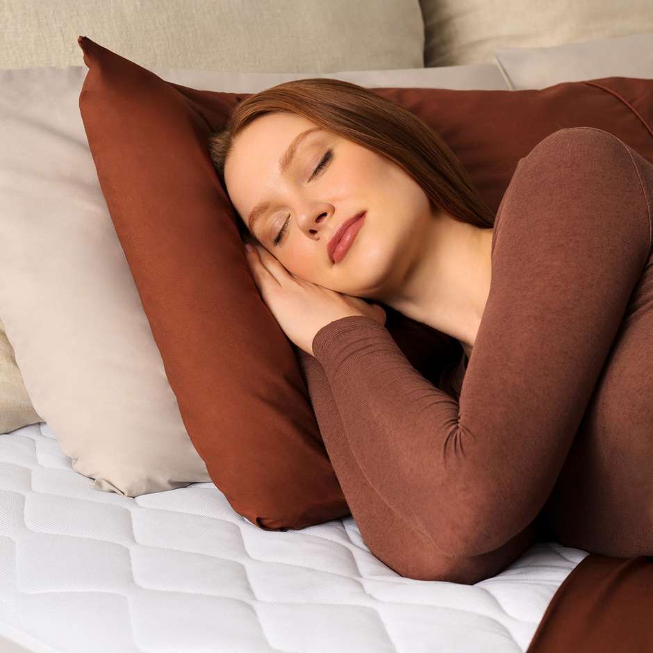 Imetec Scaldasonno Maxi Adapto Plus Scaldaletto matrimoniale 195 × 165 cm anallergico con angoli 6 temperature Bianco