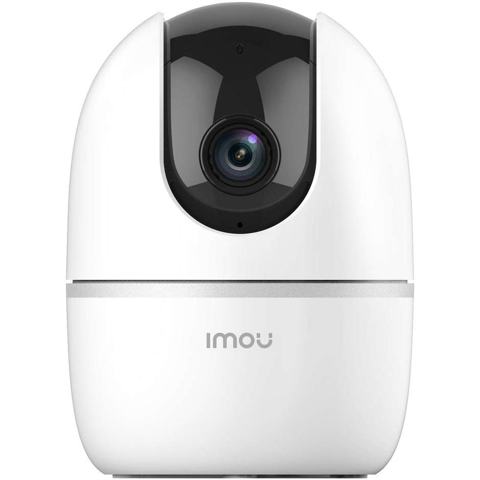 Imou A1 2Mp Telecamera motorizzata con sirena audio bidirezionale visione notturna rilevamento persone Colore Bianco