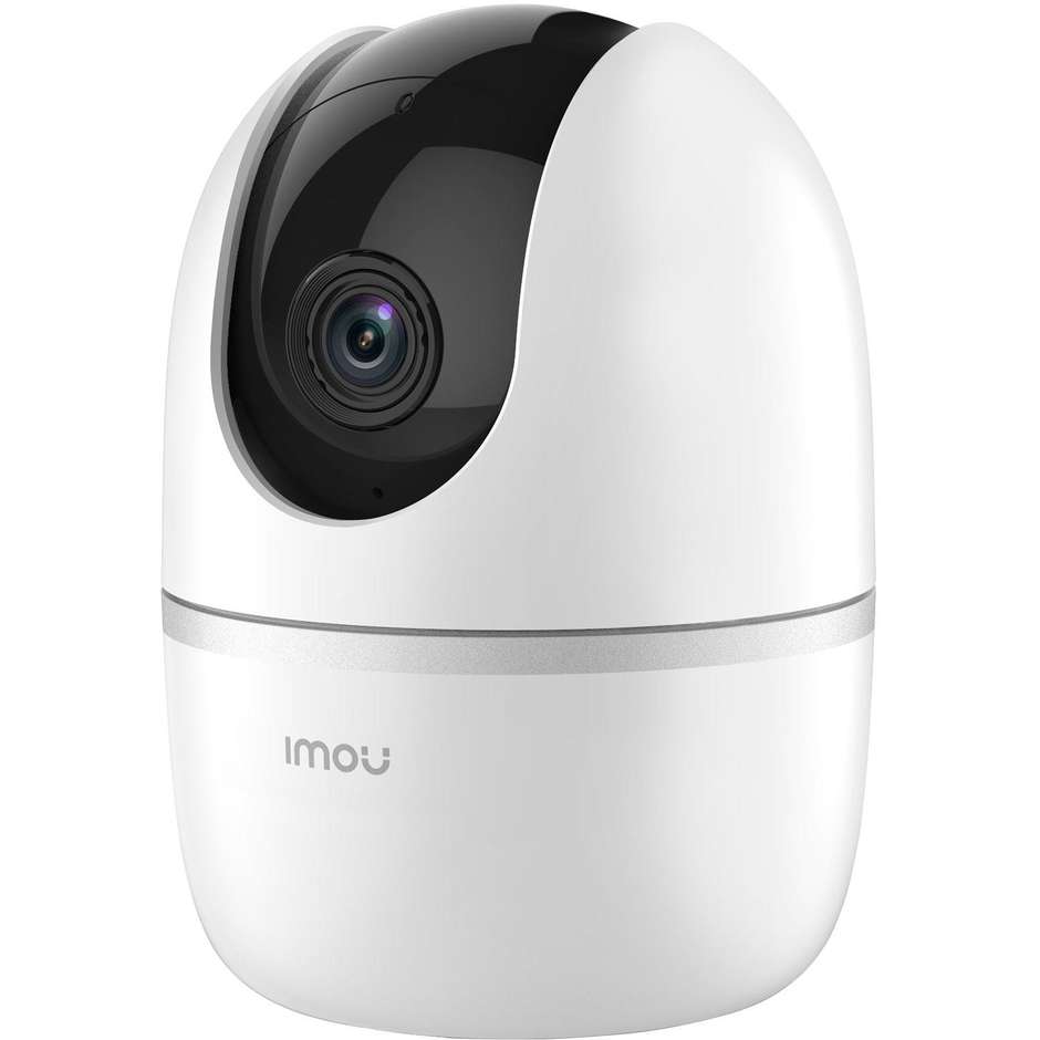 Imou A1 2Mp Telecamera motorizzata con sirena audio bidirezionale visione notturna rilevamento persone Colore Bianco