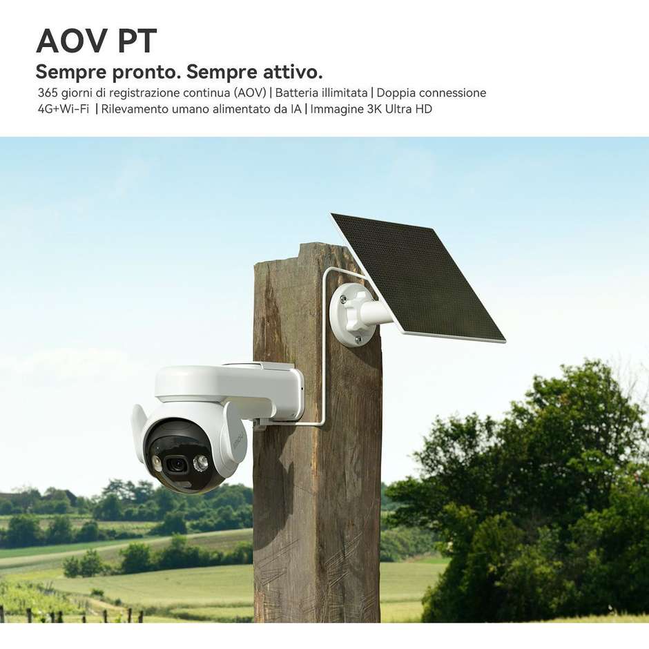 Imou AOV PT Videoproiettore Home Cinema Portatile Nero