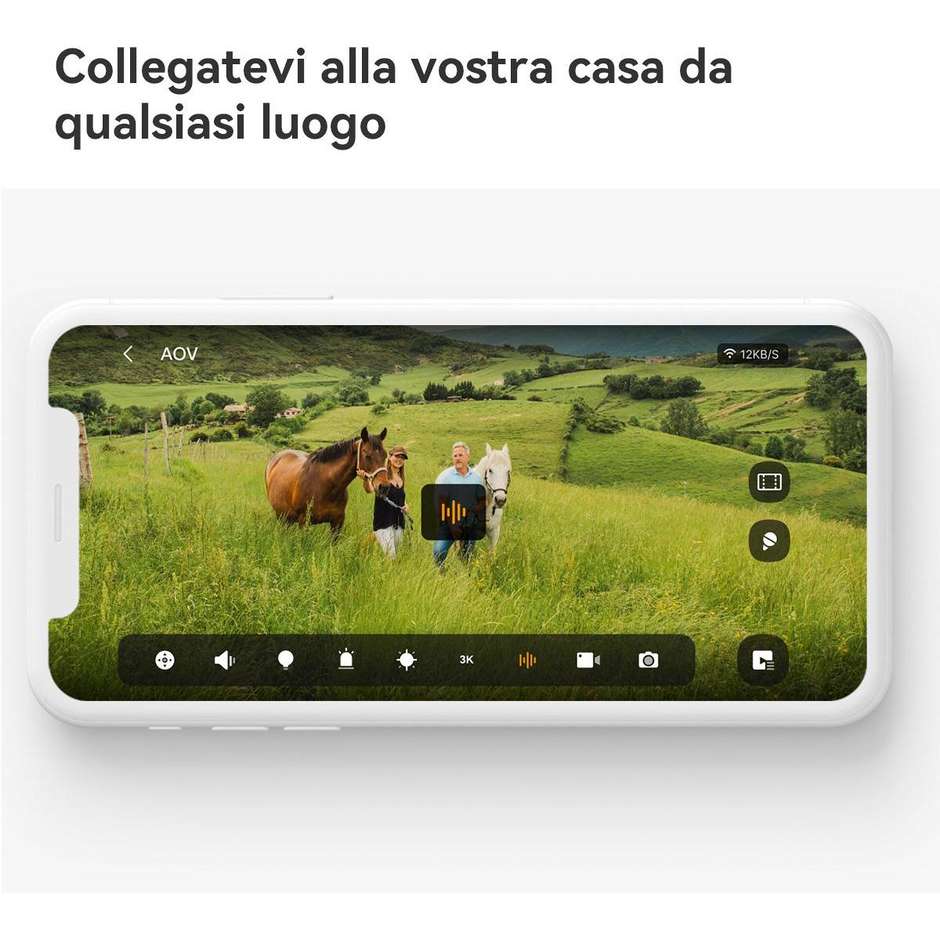 Imou AOV PT Videoproiettore Home Cinema Portatile Nero
