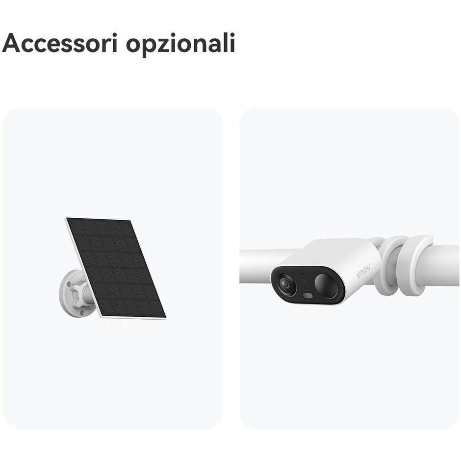 IMOU CELL GO FULL COLOR Smart TV Box Media Player con Risoluzione 4K Ultra HD e Wi-Fi Colore White