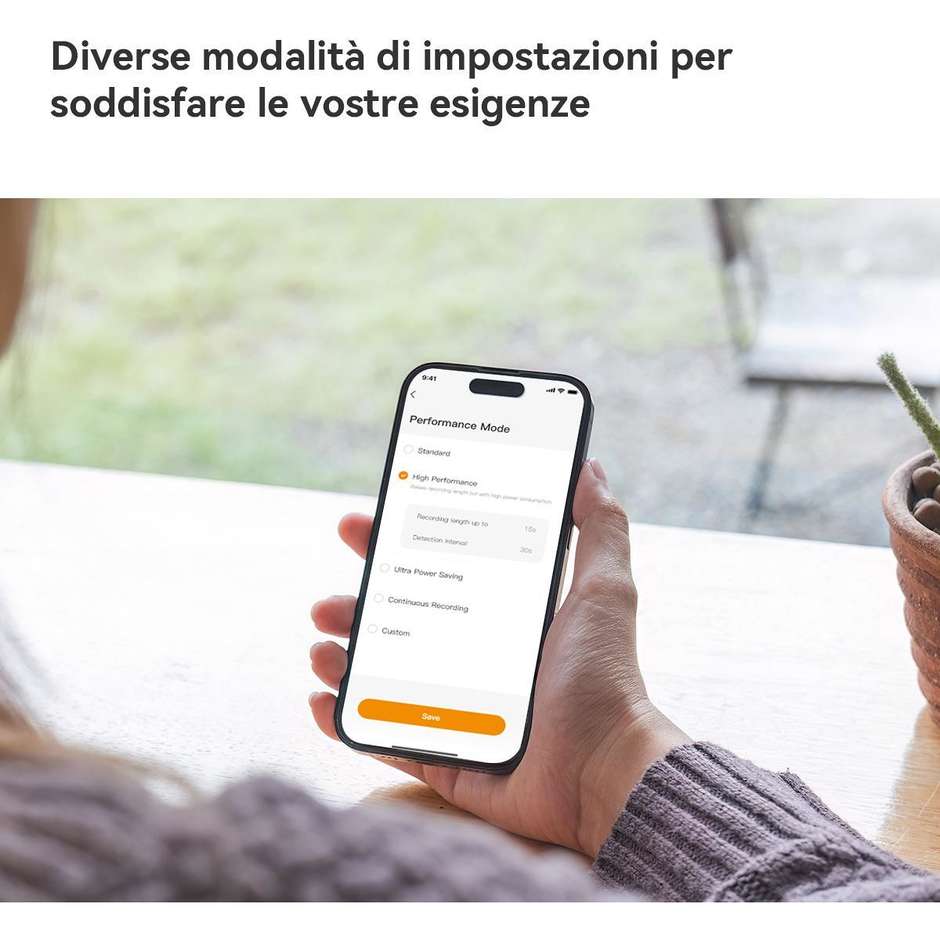 IMOU CELL GO FULL COLOR Smart TV Box Media Player con Risoluzione 4K Ultra HD e Wi-Fi Colore White