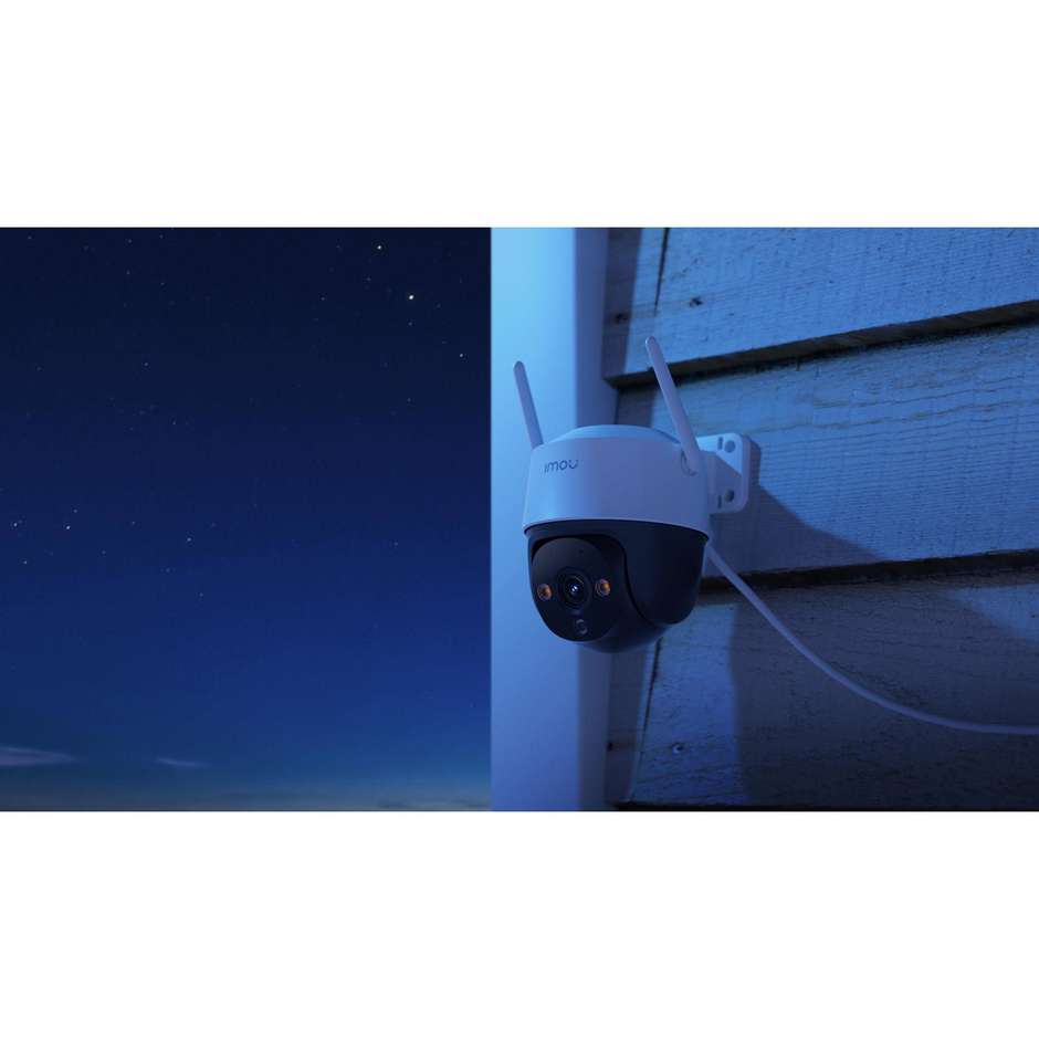 Imou Cruiser 2C 2K Telecamera Wi-Fi Esterno Motorizzata 360° IP66 Rilevamento Umano Bianco