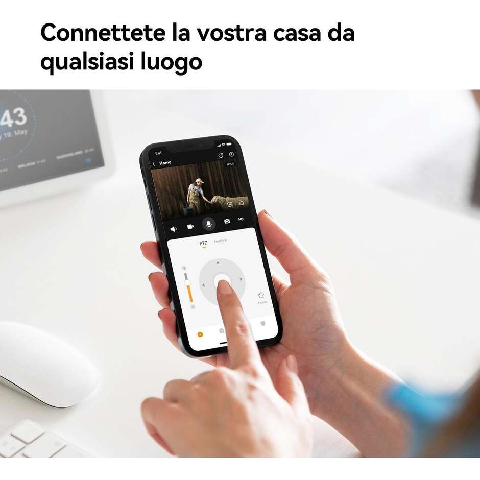 IMOU CRUISER SC 4G 2K Smart TV Box Media Player con Risoluzione 4K Ultra HD e Wi-Fi Colore White