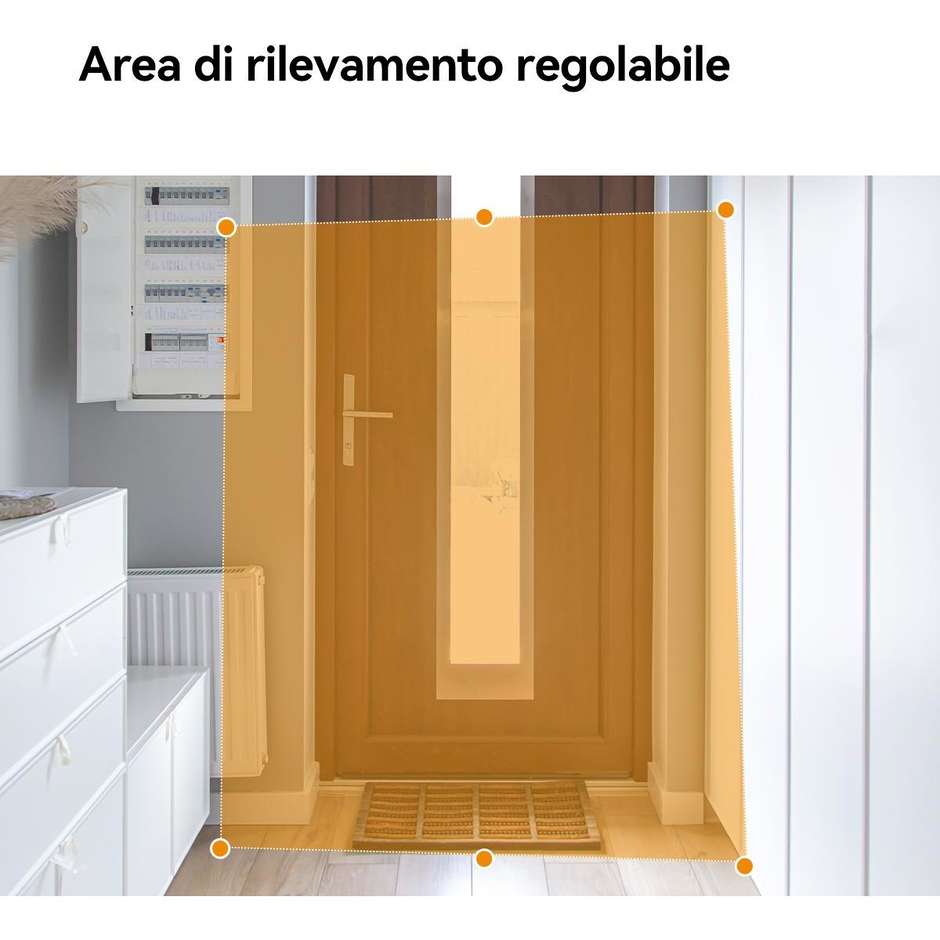 Imou Ranger DUAL 6MP Telecamera Interno con Doppia Lente 360° Telecamera da Interno Colore Bianco