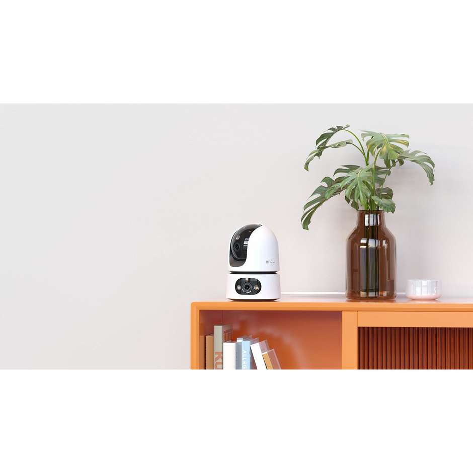 Imou Ranger Dual Pro 6MP Telecamera da Interno Motorizzata Doppia Ottica Bianca