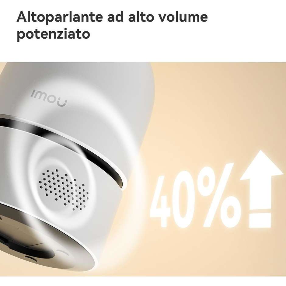 Imou Ranger Dual Pro 6MP Telecamera da Interno Motorizzata Doppia Ottica Bianca