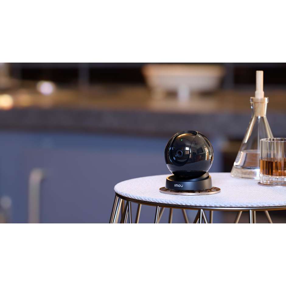 Imou Rex 3D 2K Telecamera IP Interno 360° 2K 3MP Wi-Fi Nero