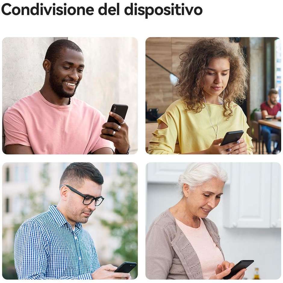 Imou Telecomando Infrarossi Universale Compatibile Alexa e Google Assistant Colore Nero