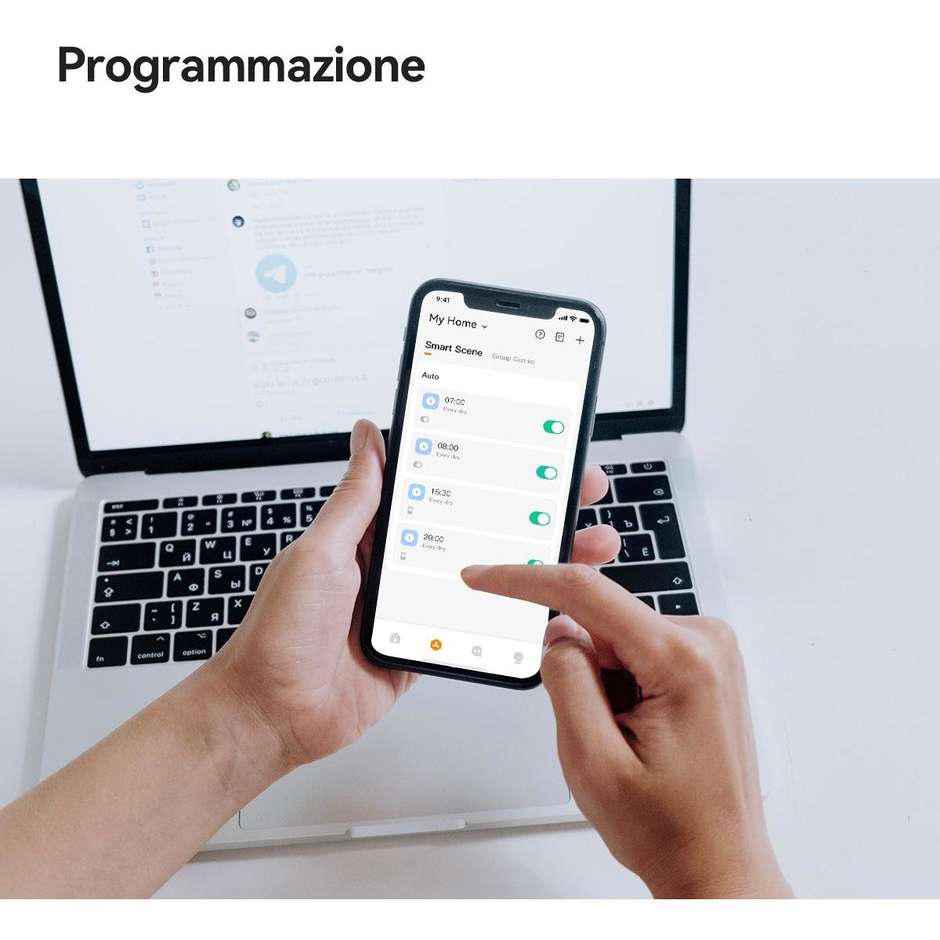 Imou Telecomando Infrarossi Universale Compatibile Alexa e Google Assistant Colore Nero
