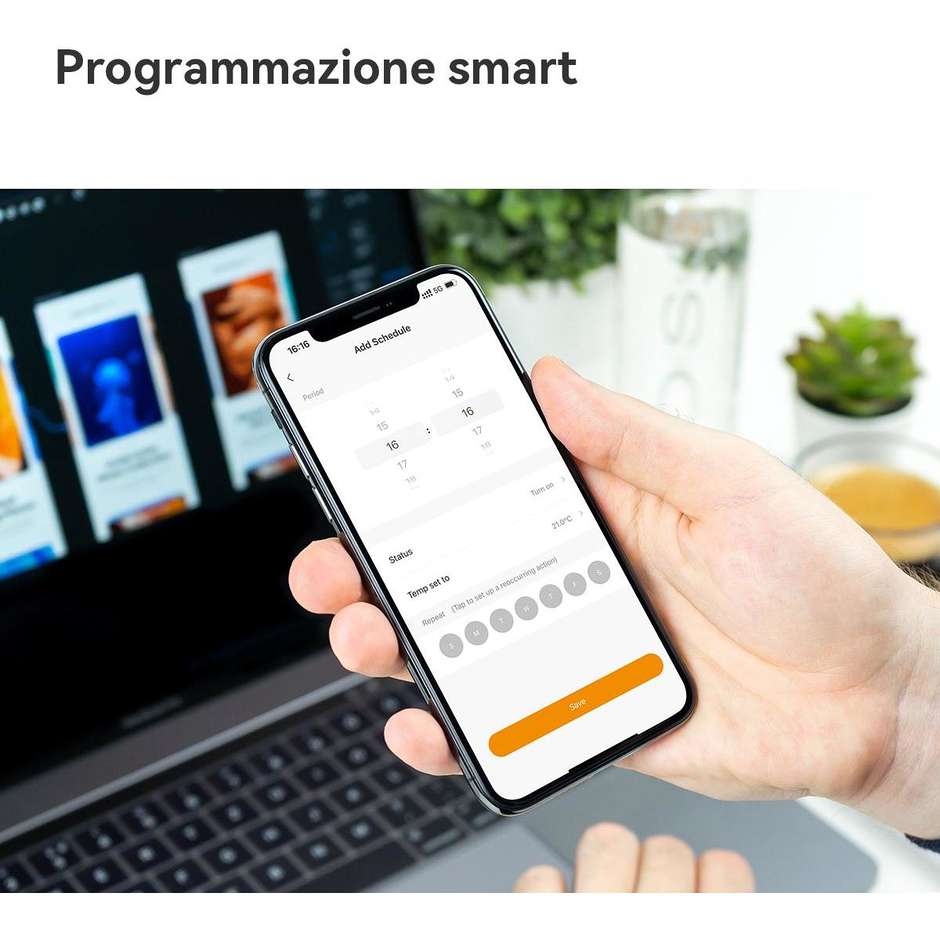Imou TRV1 Kit Termostato Smart ZigBee con Hub, Alexa/Google, Bianco
