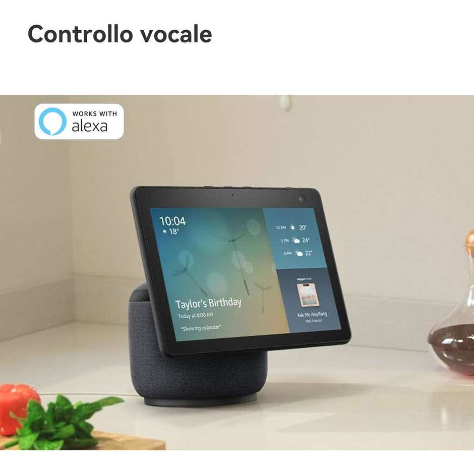 Imou TRV1 Kit Termostato Smart ZigBee con Hub, Alexa/Google, Bianco
