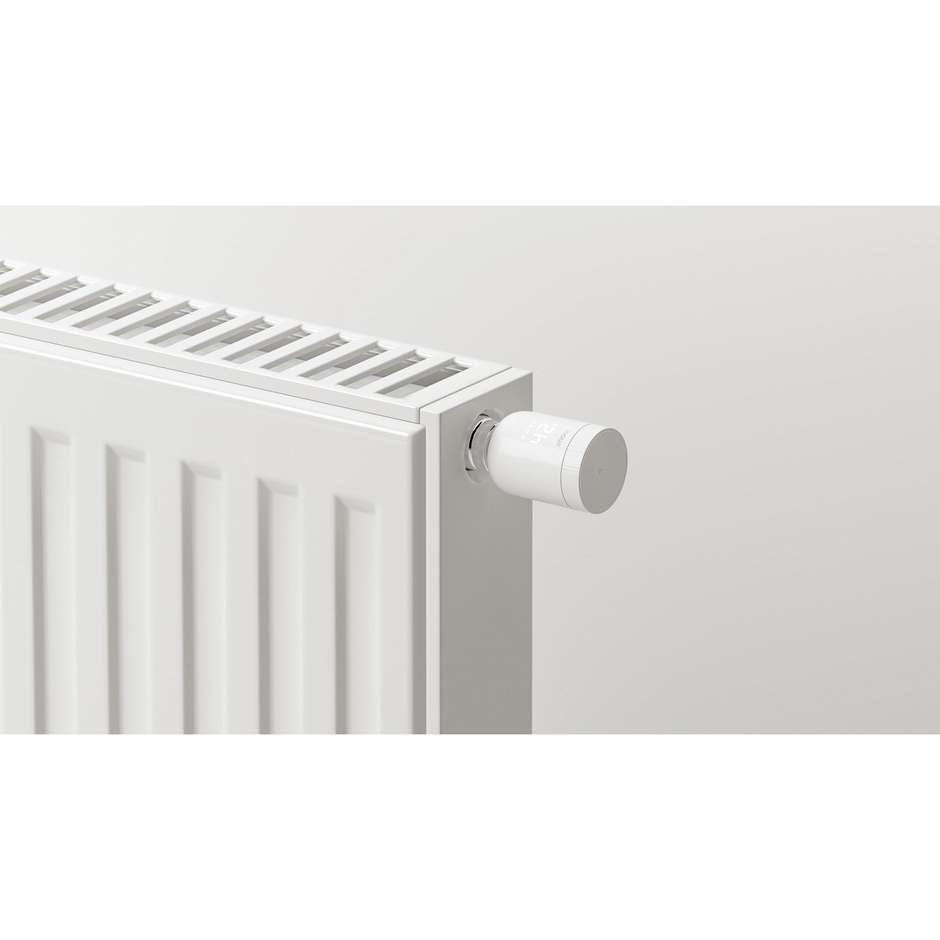 Imou TRV1 Kit Termostato Smart ZigBee con Hub, Alexa/Google, Bianco