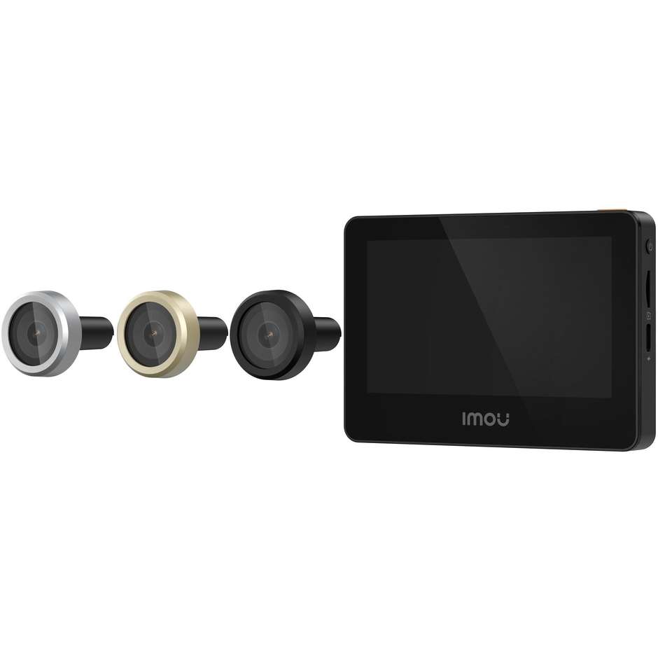 Imou VD1-5M0S spioncino smart digitale Wi-Fi 5MP nero con display 4,3"