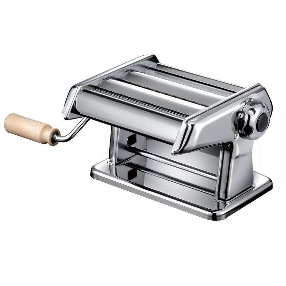 Imperia Titania 2190 Macchina Manuale Tradizionale per la Pasta in Acciaio Cromato Made in Italy