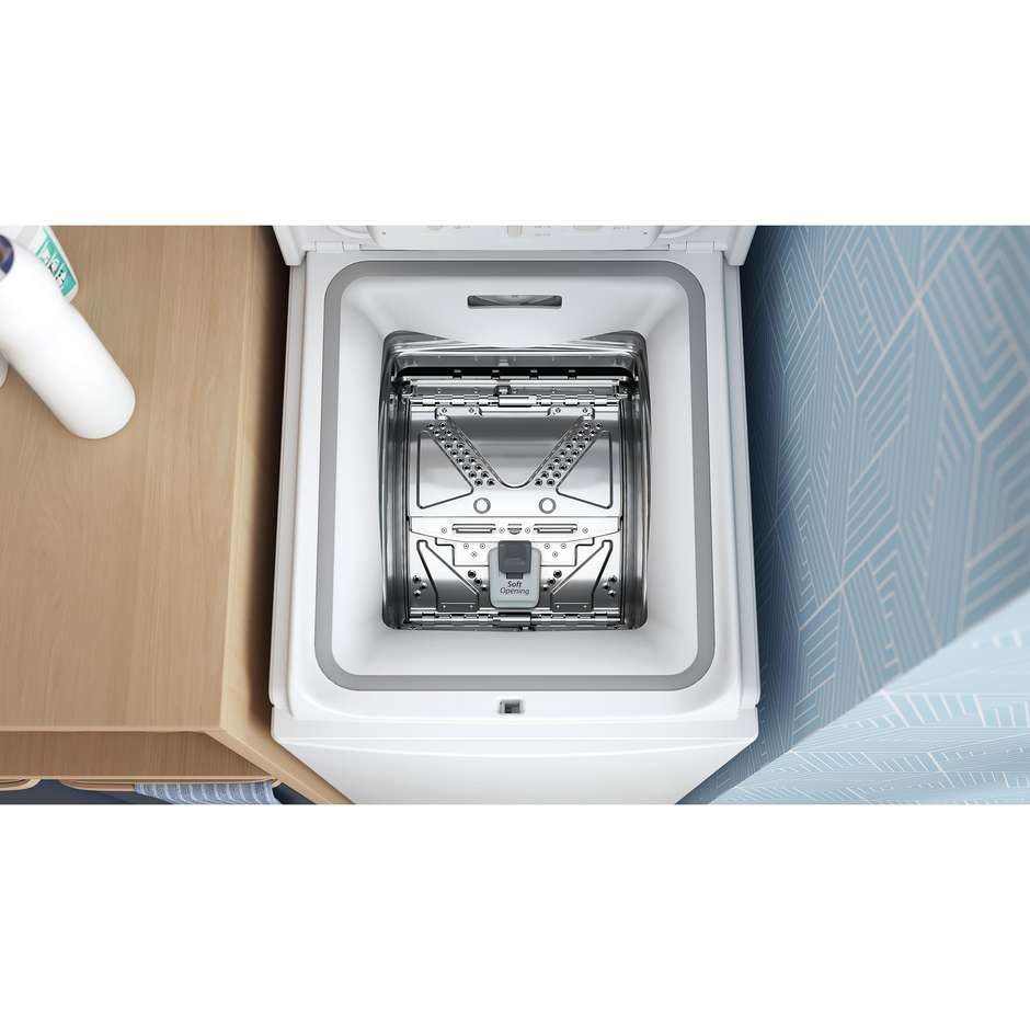 Indesit BTW B7251P IT lavatrice carica dall'alto 7 kg 1200 giri/min, classe B