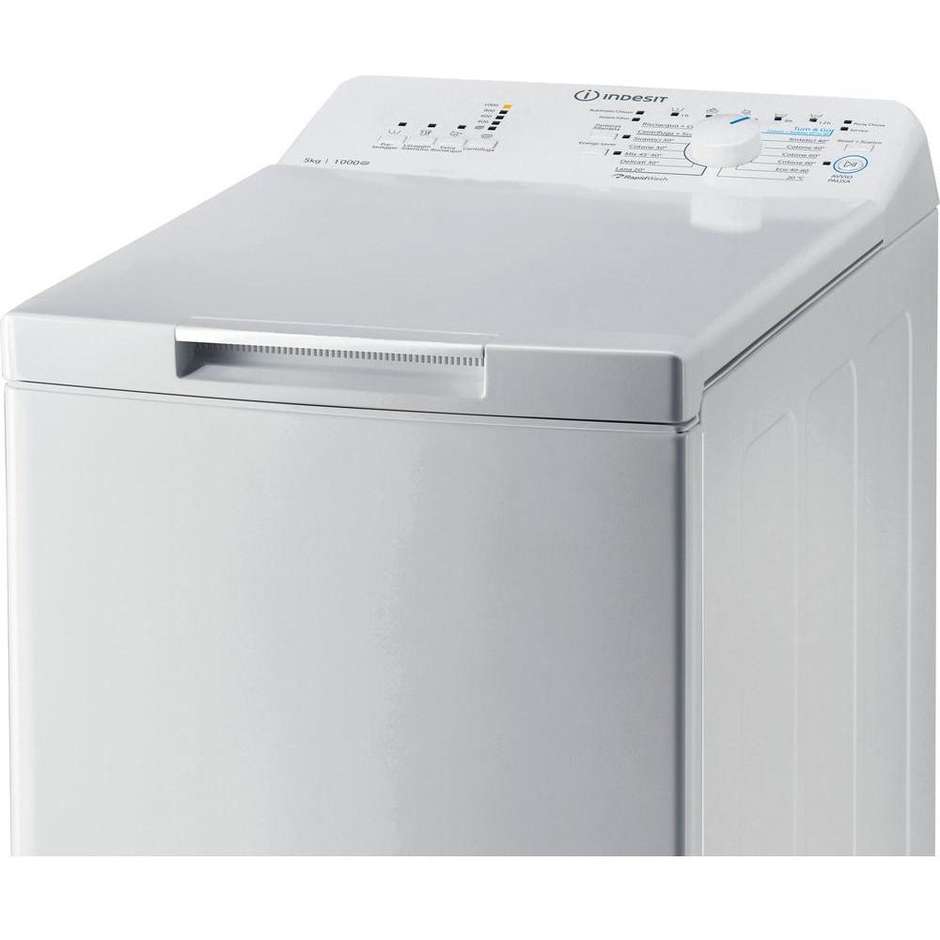 Indesit BTW L50300 IT/N Lavatrice carica dall'alto 5 Kg 1000 giri classe D colore Bianco