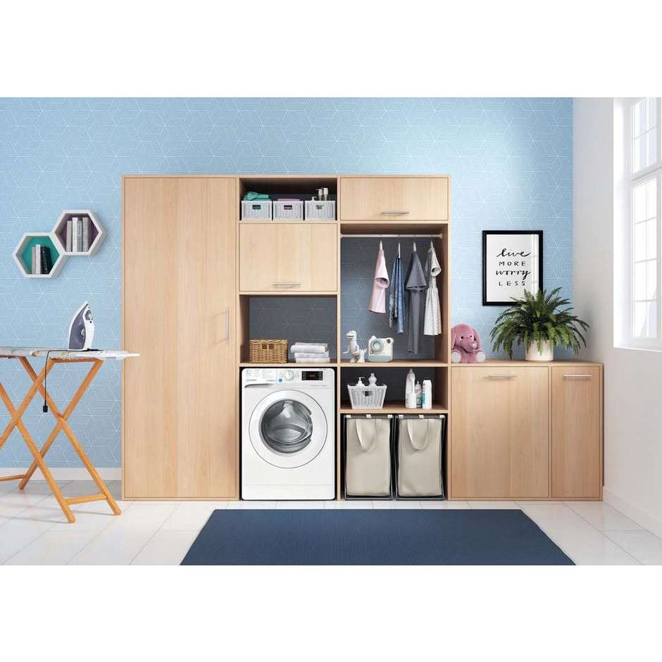 Indesit BWE 91296X WV IT Lavatrice 9 kg 1200 giri Bianco