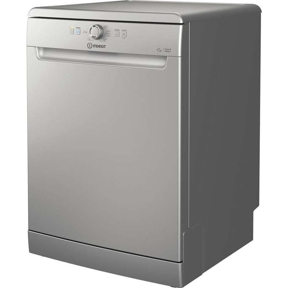 Indesit D2FHK26S Lavastoviglie a libera installazione 14 Coperti 6 Programmi Classe E Colore Argento