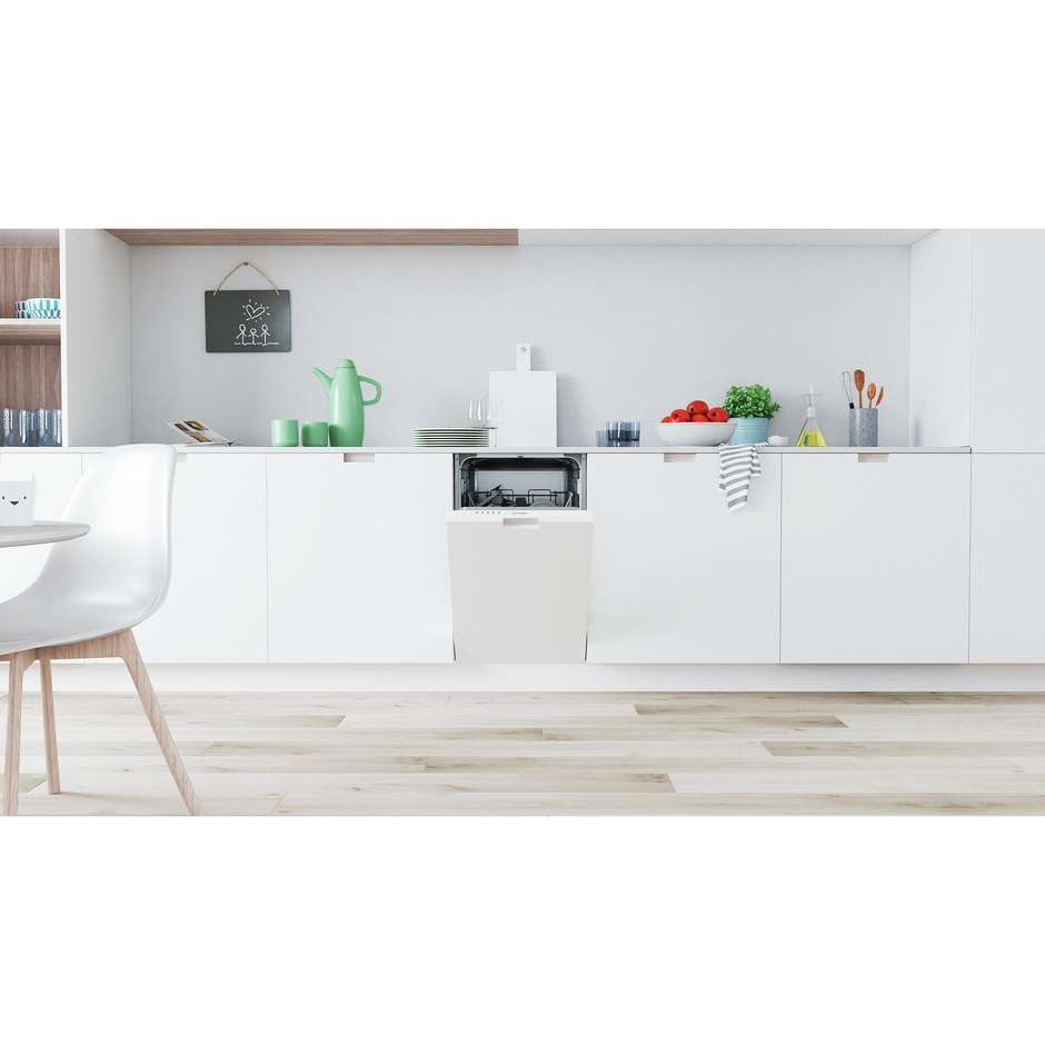 Indesit DI9E2B10 Lavastoviglie da in casso Coperti 9 Programmi 5 Classe F Colore Bianco