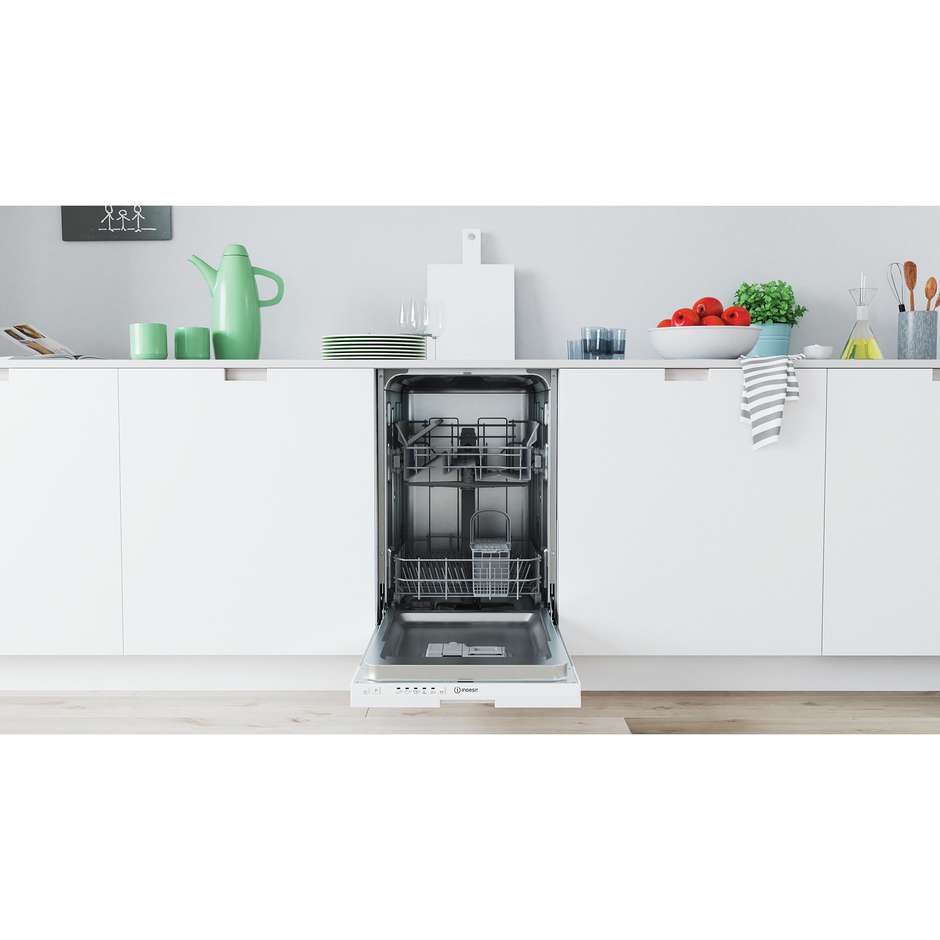 Indesit DI9E2B10 Lavastoviglie da in casso Coperti 9 Programmi 5 Classe F Colore Bianco