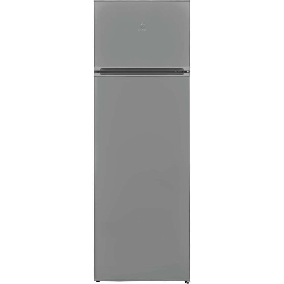 Indesit I55TM6120S Frigorifero Doppia porta a Libera installazione Capacita 242 Lt Classe E Colore Argento