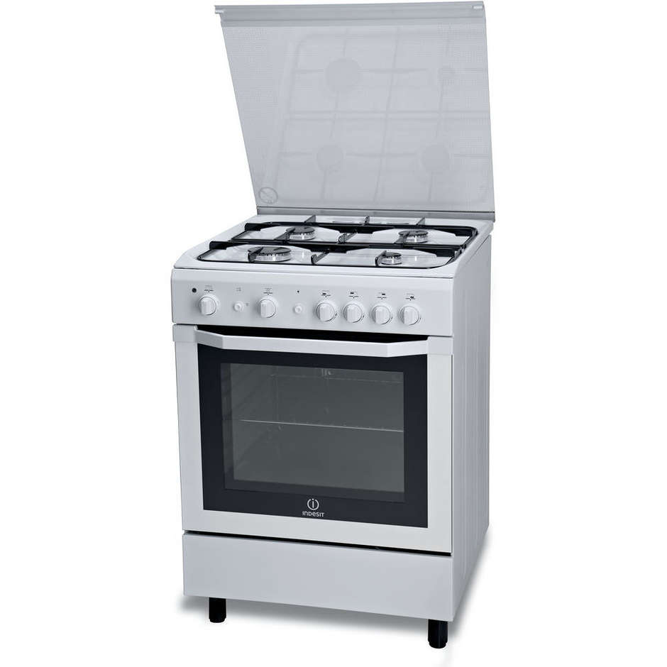 Indesit I6GG1F(W)/I cucina 60x60 4 fuochi a gas forno a gas classe A 58 litri bianco