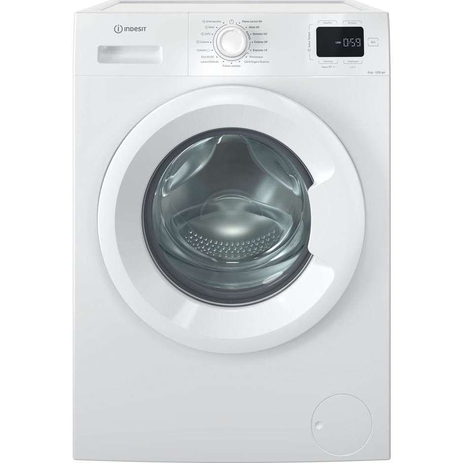 Indesit IM 642B MY TIME IT Lavatrice 6 kg 1200 giri Inverter classe B bianca