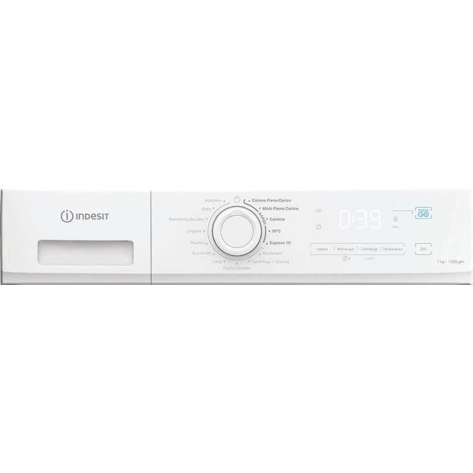 Indesit IMA 762 MY TIME IT lavatrice 7 kg, 1200 giri/min, Inverter, classe A