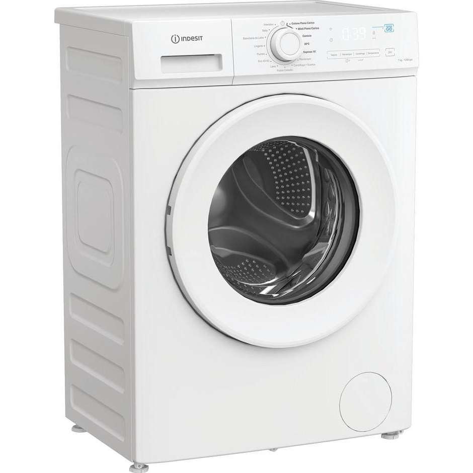 Indesit IMA762MYTIMEIT Lavasciuga 7+5 kg 1200 Giri/min Classe A Inox / Silver