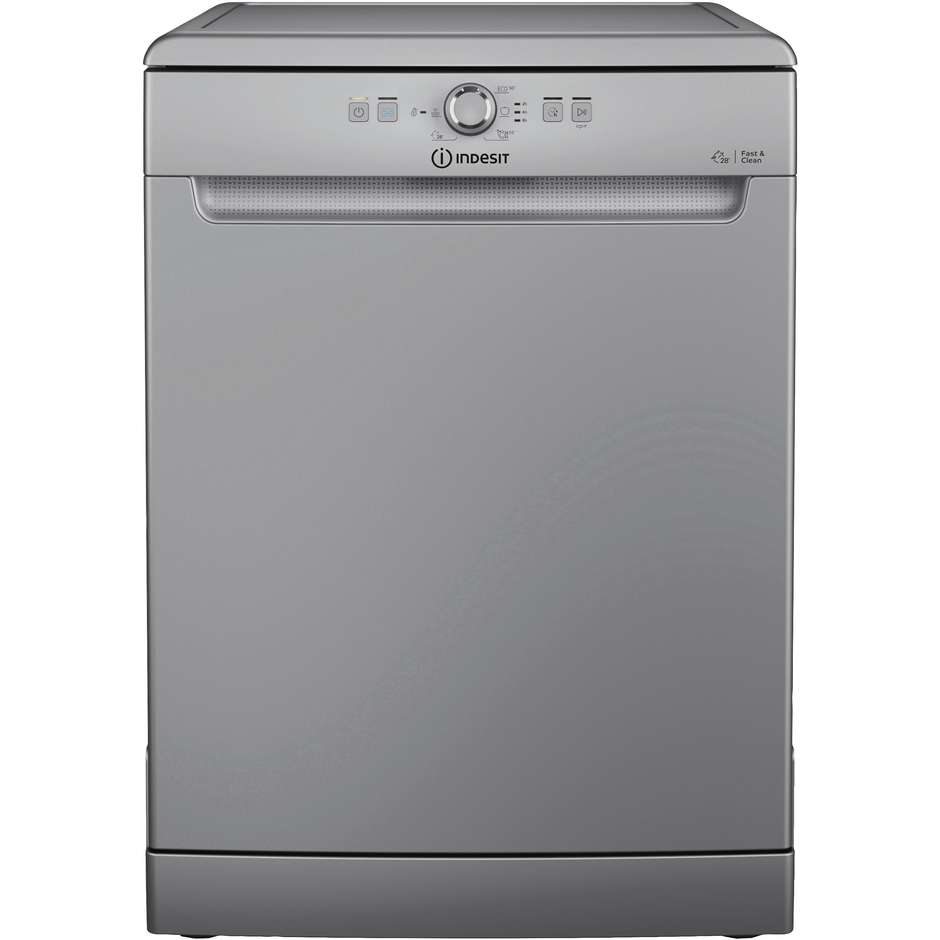 Indesit IN2FE14CNP80S Lavastoviglie a libera installazione 14 coperti 6 Programmi Classe E Colore Argento