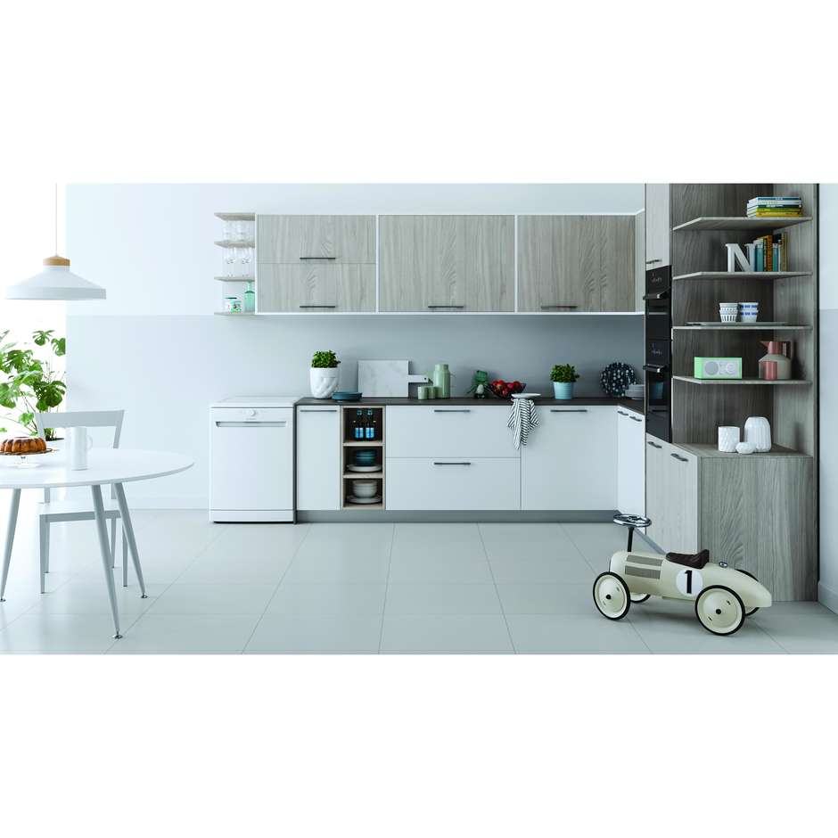 Indesit IN2FE14CNP80W Lavastoviglie a libera installazione 14 Coperti 6 Programmi Classe E Colore Bianco