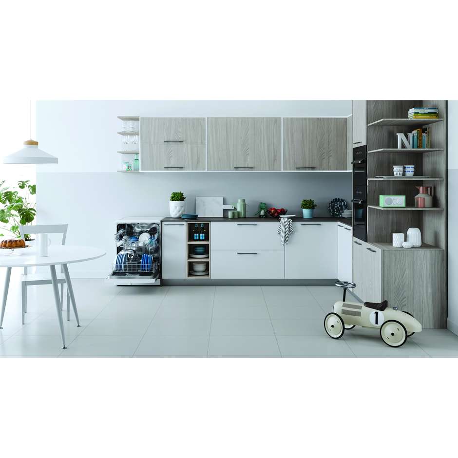 Indesit IN2FE14CNP80W Lavastoviglie a libera installazione 14 Coperti 6 Programmi Classe E Colore Bianco