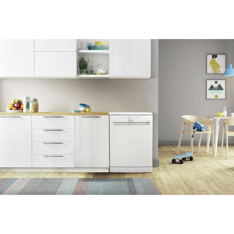 Indesit IN2FE14CNP80W Lavastoviglie a libera installazione 14 Coperti 6 Programmi Classe E Colore Bianco