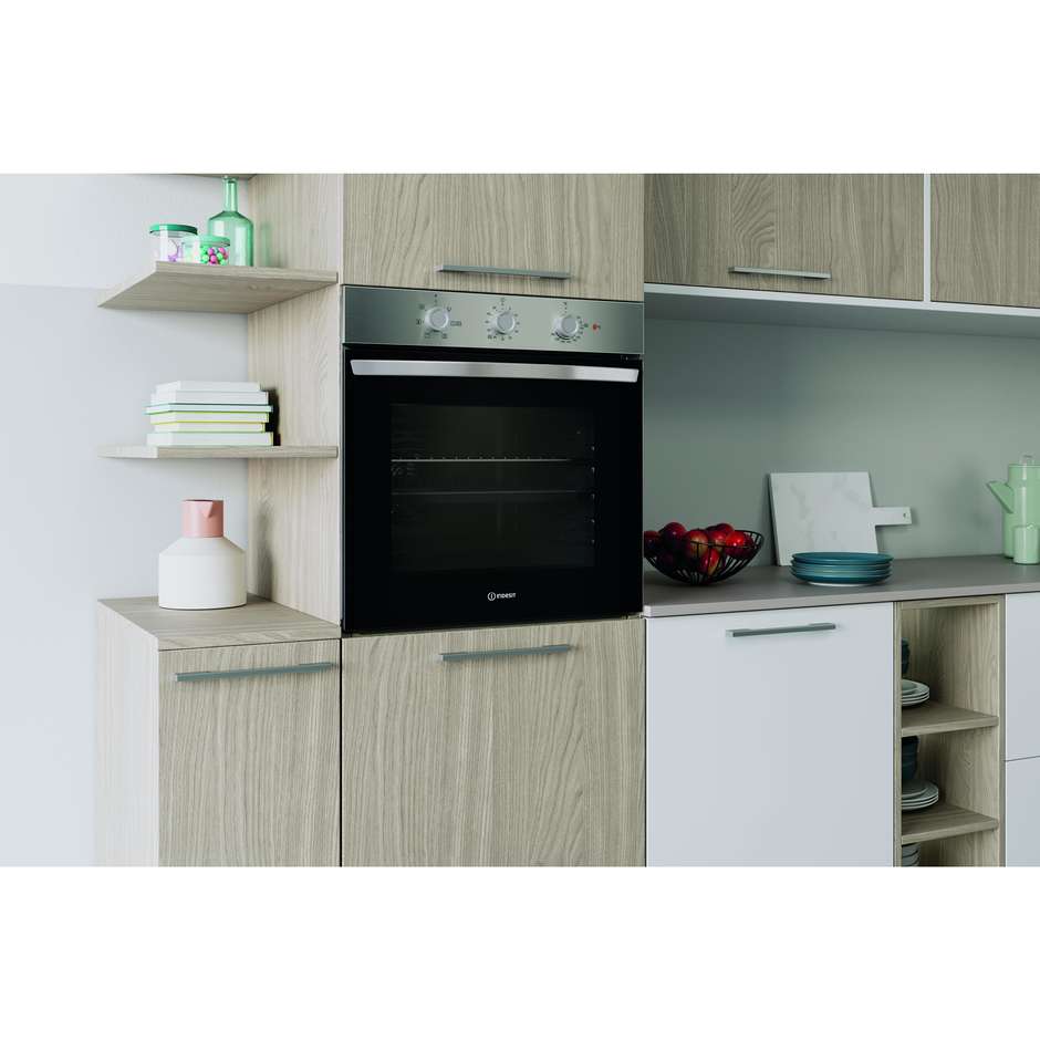 INDESIT IO 2350H X Forno da Incasso Multifunzione 66 L Classe A Multilivello Acciaio Inox