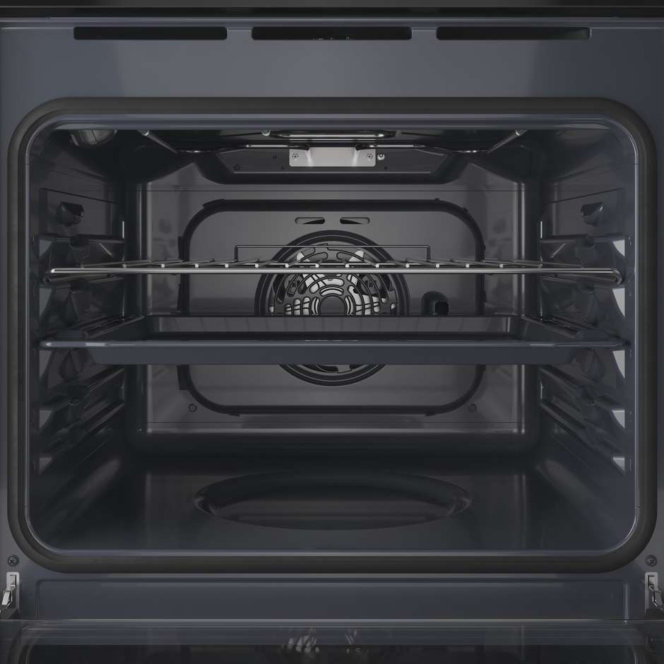 Indesit IO 235H B Forno Elettrico Multifunzione da Incasso 66 Litri Grill Idrolitico Classe A Total Black