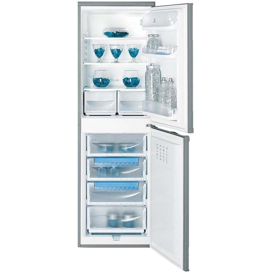 Indesit NCAA 55 NX frigorifero combinato 206 litri classe A+ statico inox