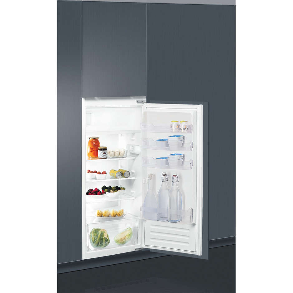Indesit SZ 12 A2D/I frigorifero monoporta da incasso 191 l classe A+ colore acciaio inox