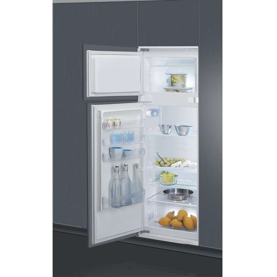 Indesit T 16 A1 D S/I frigorifero doppia porta da incasso 240 litri classe A+ Statico