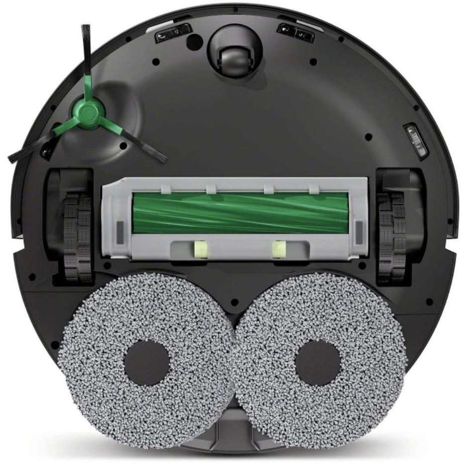 iRobot 505 Combo Plus robot aspirapolvere lavapavimenti nero con base autosvuotante