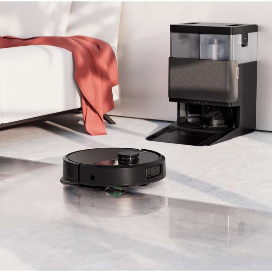 iRobot 505 Combo Plus robot aspirapolvere lavapavimenti nero con base autosvuotante