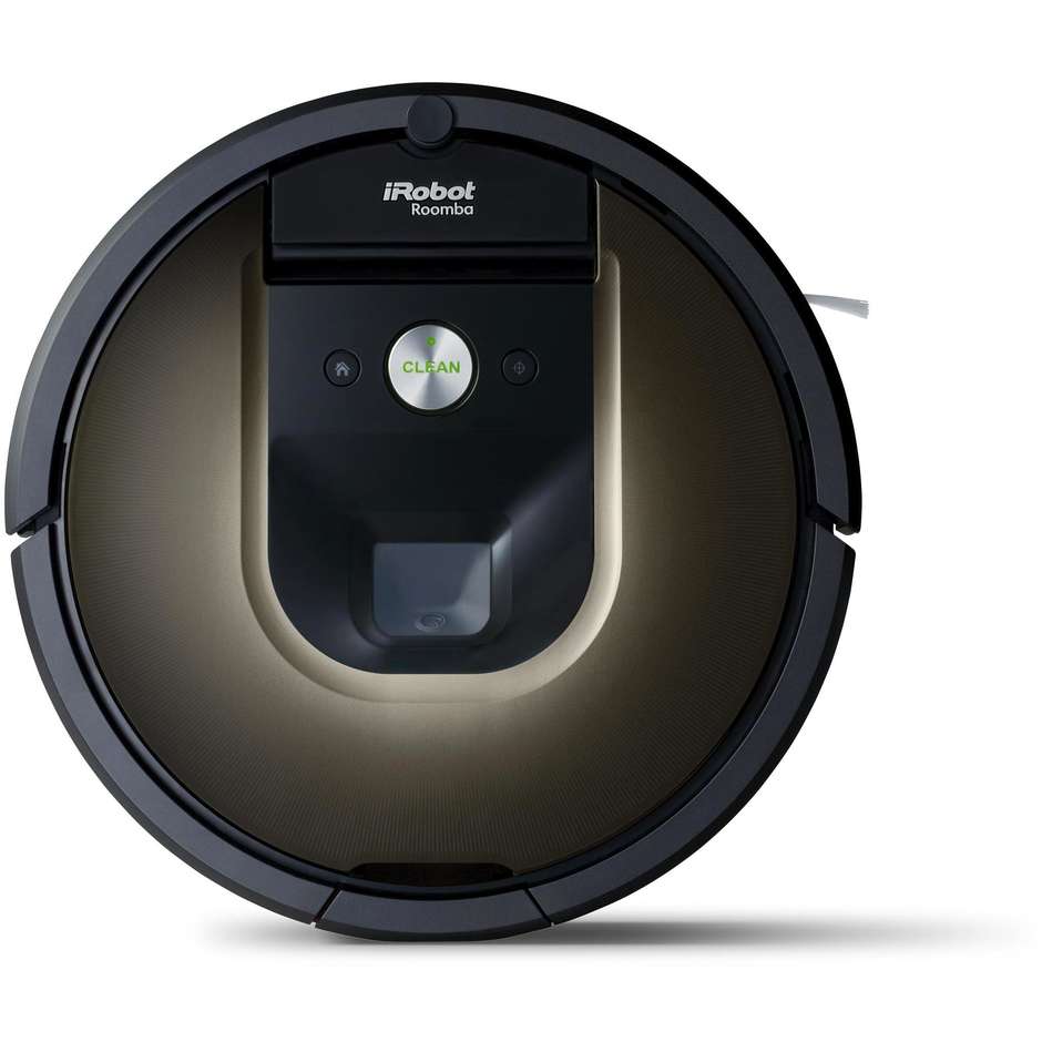iRobot Roomba 980 robot aspirapolvere autonomia max 2 ore colore nero, marrone
