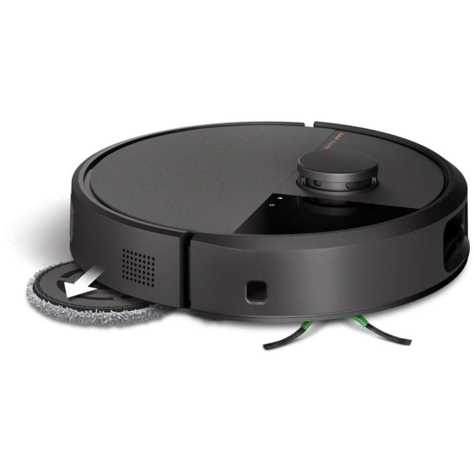 iRobot Roomba Combo 505 Robot Aspirapolvere e Lavapavimenti 120W Aspirazione 7000Pa con Navigazione LiDAR Nero